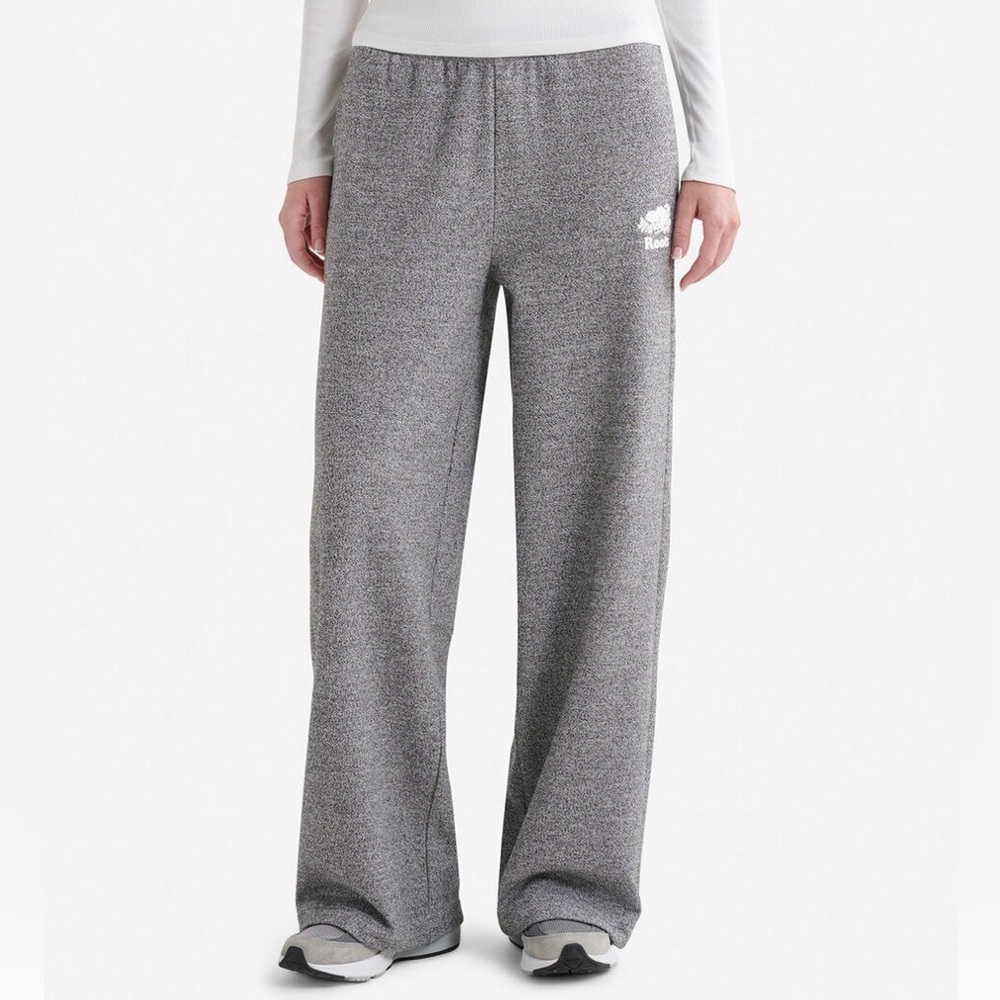 Roots Wide Leg Gray Lounge Pants - Women